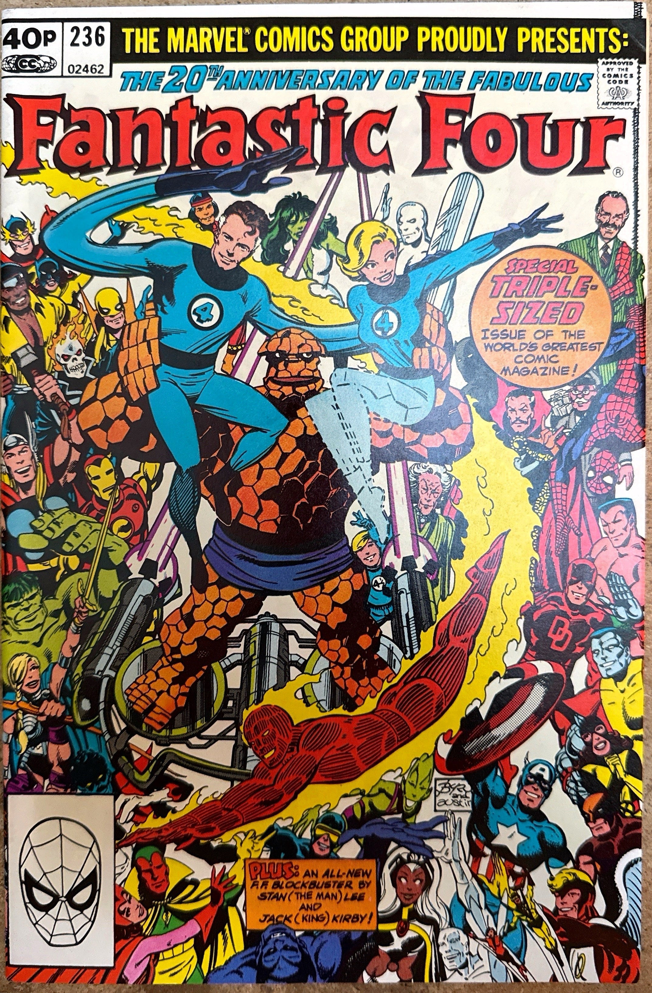Fantastic Four #236 — 20th Anniversary Special (1981)