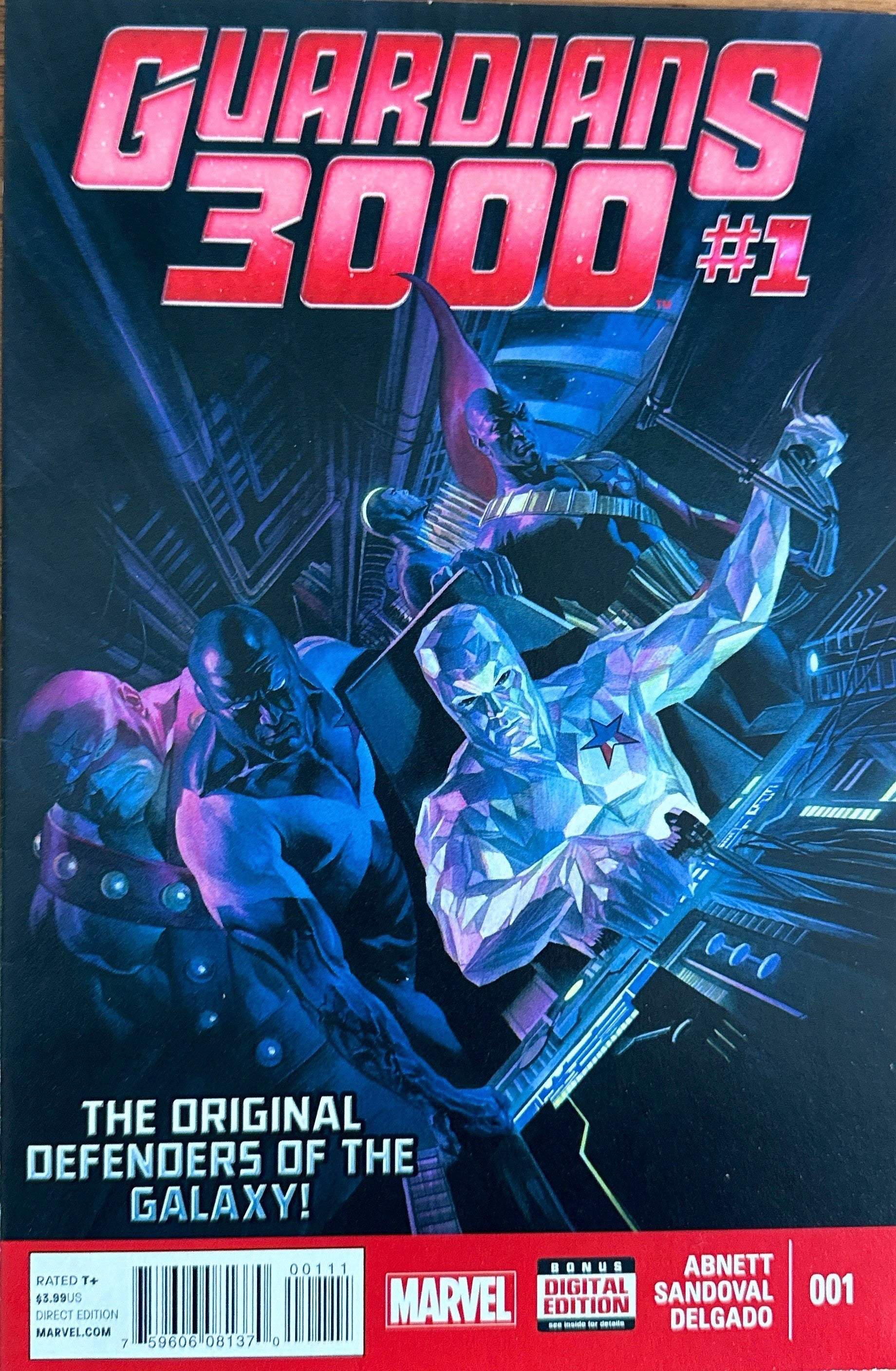 Guardians 3000 #1 Alex Ross Cover