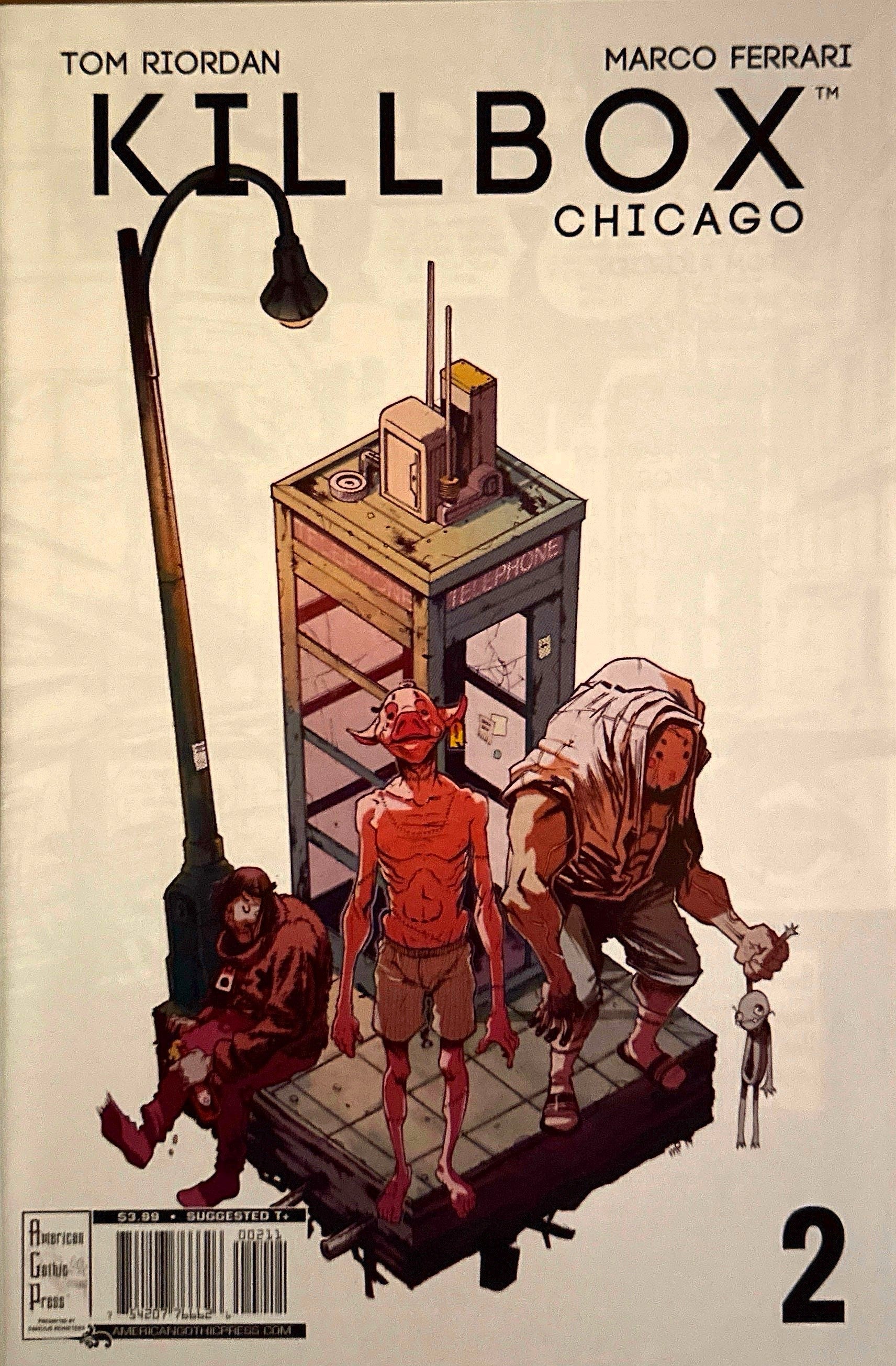 Killbox Chicago #2 (American Gothic Press, 2017)