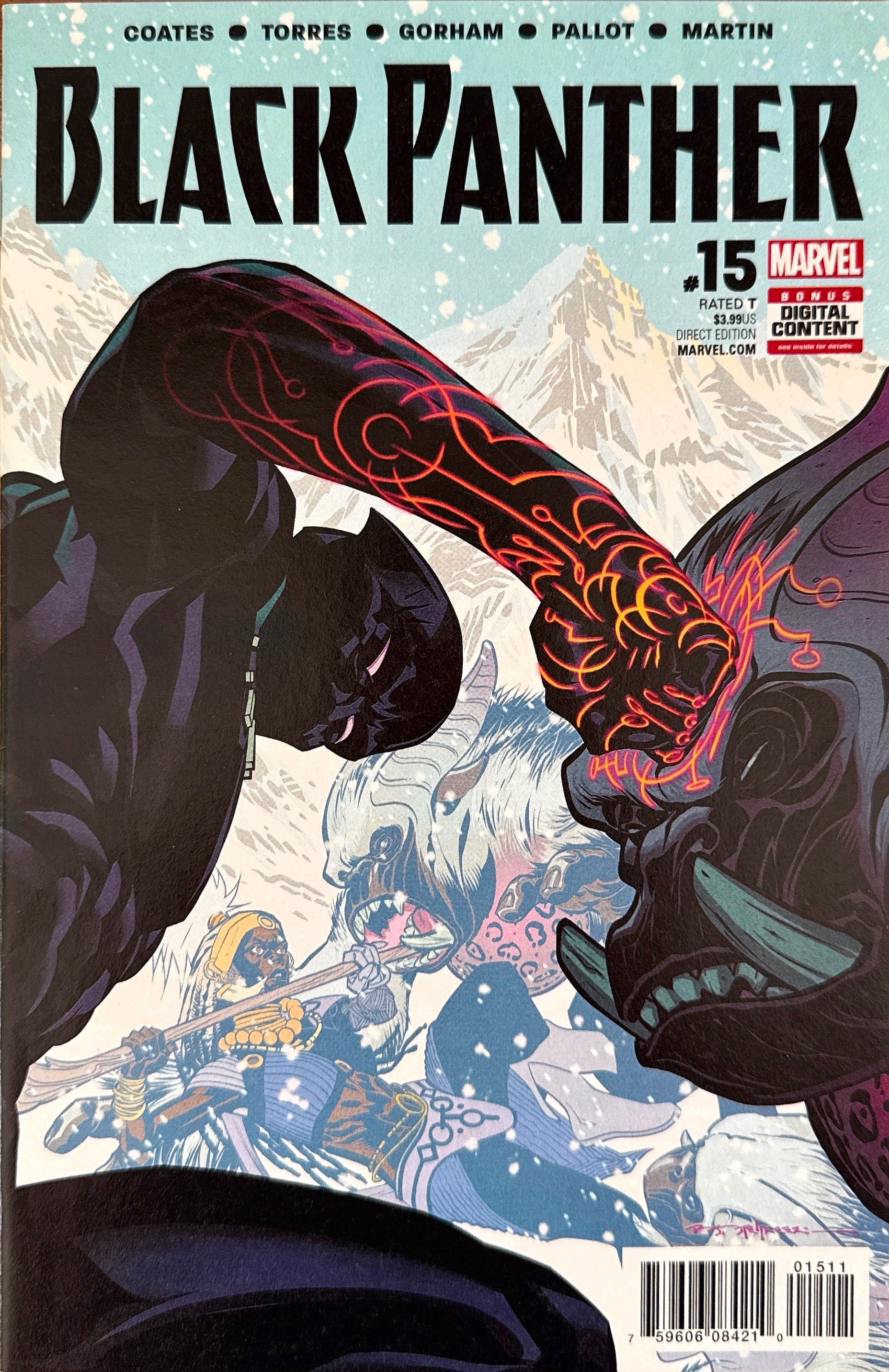 BLACK PANTHER issue 15 ( 2017 )