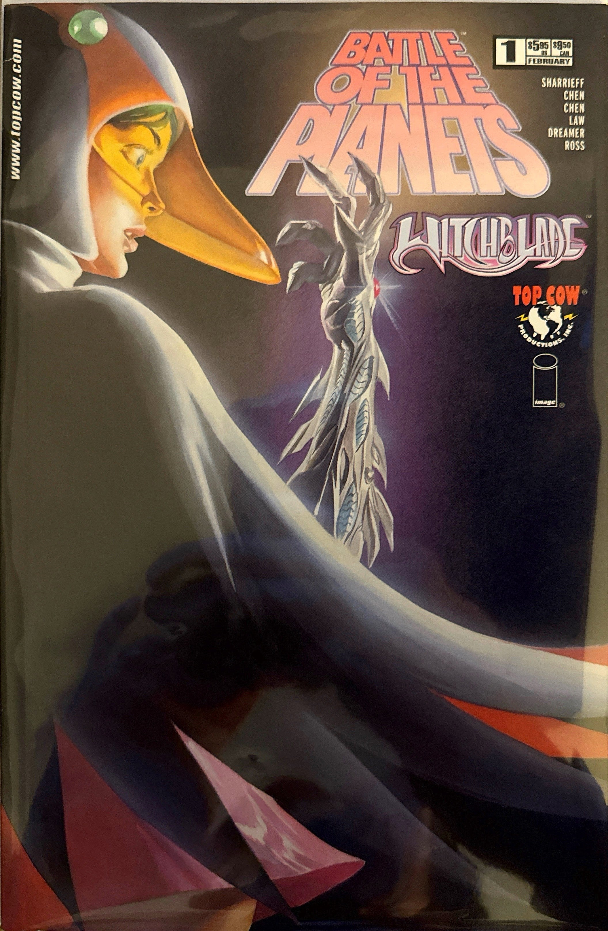 Battle of the Planets / Witchblade #1 (Top Cow / Image, 2003)