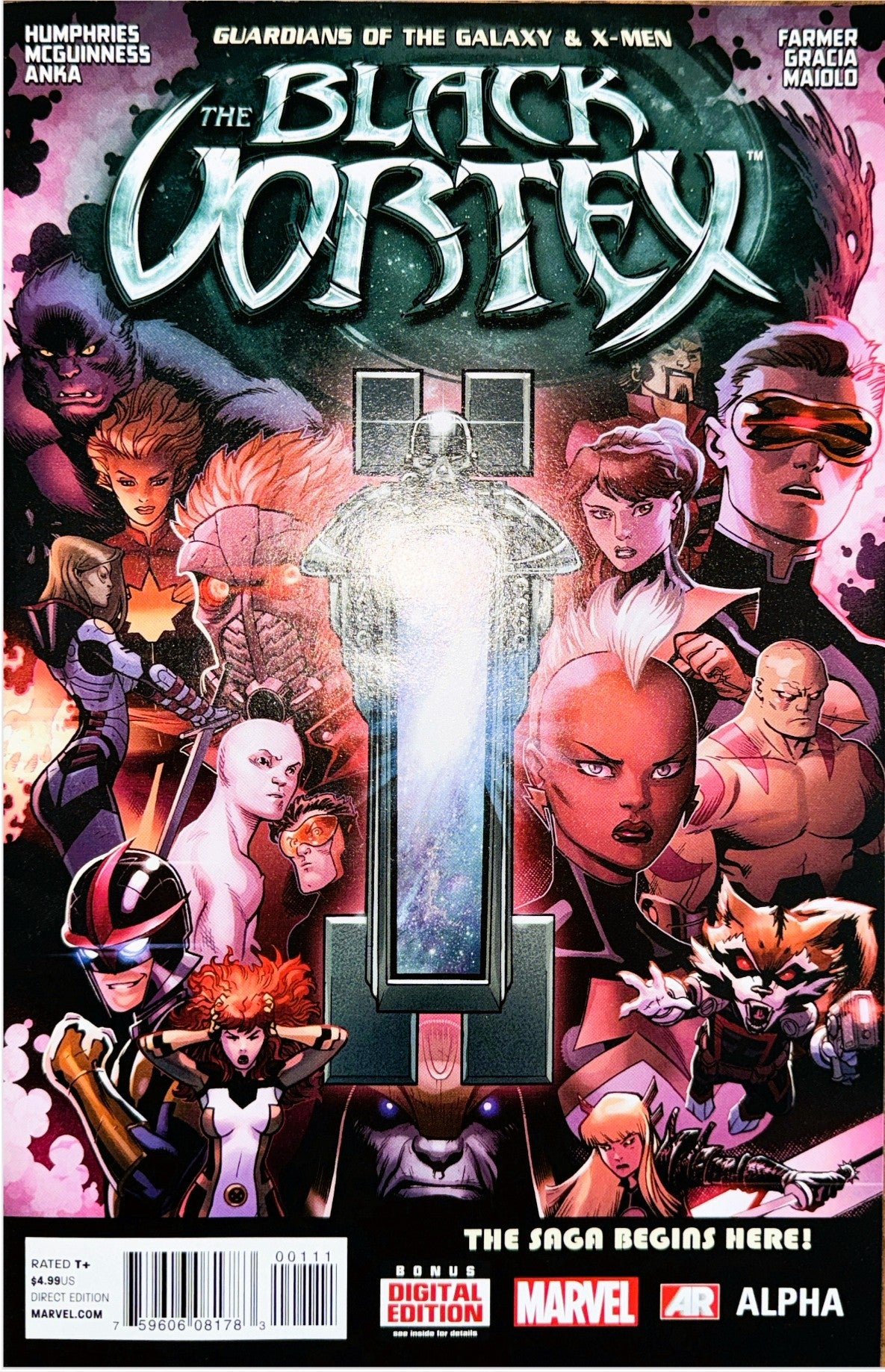 Guardians of the Galaxy & X Men The Black Vortex Alpha