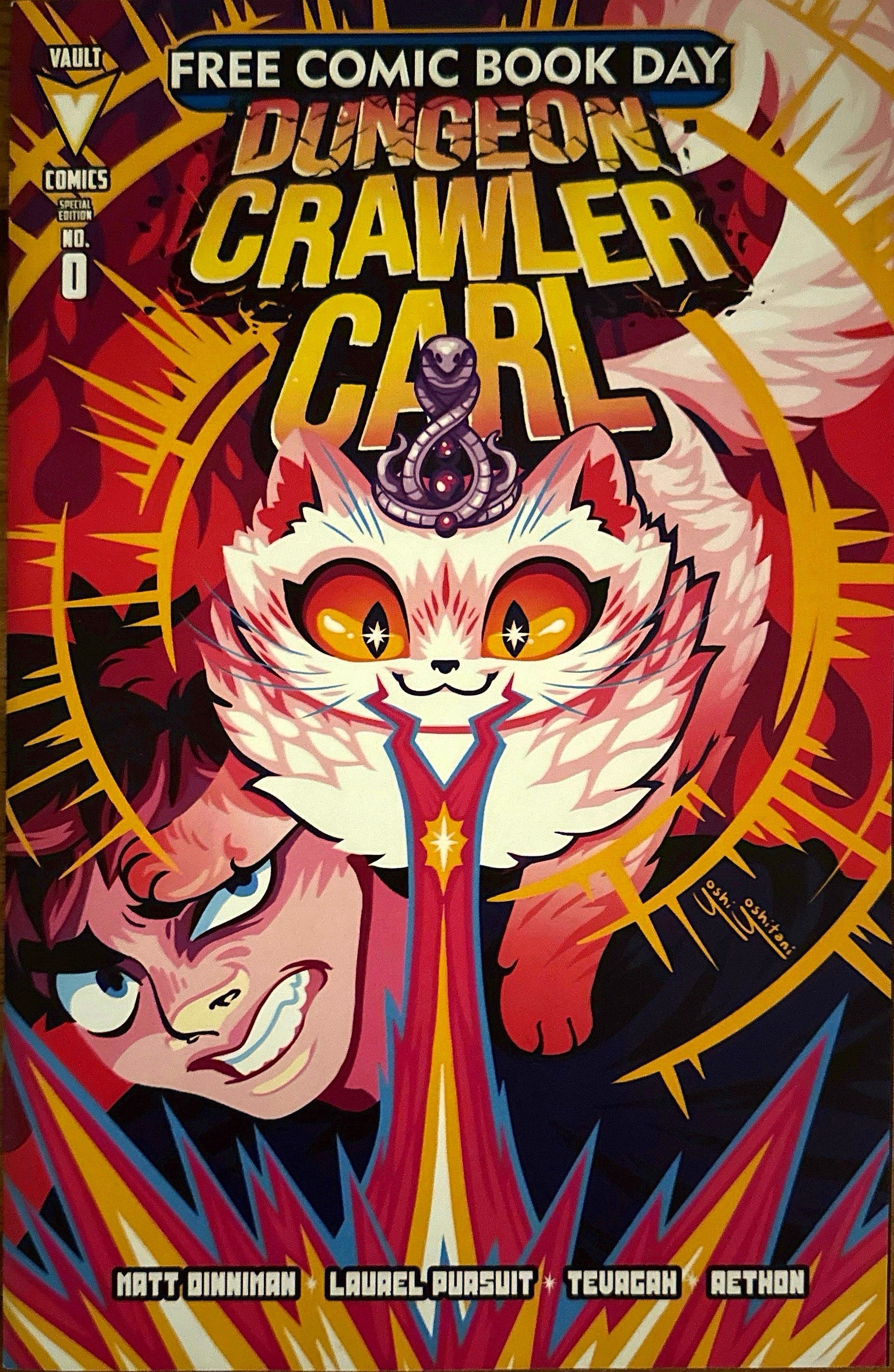 Dungeon Crawler Carl – Free Comic Book Day Special Edition #0 (Vault Comics).