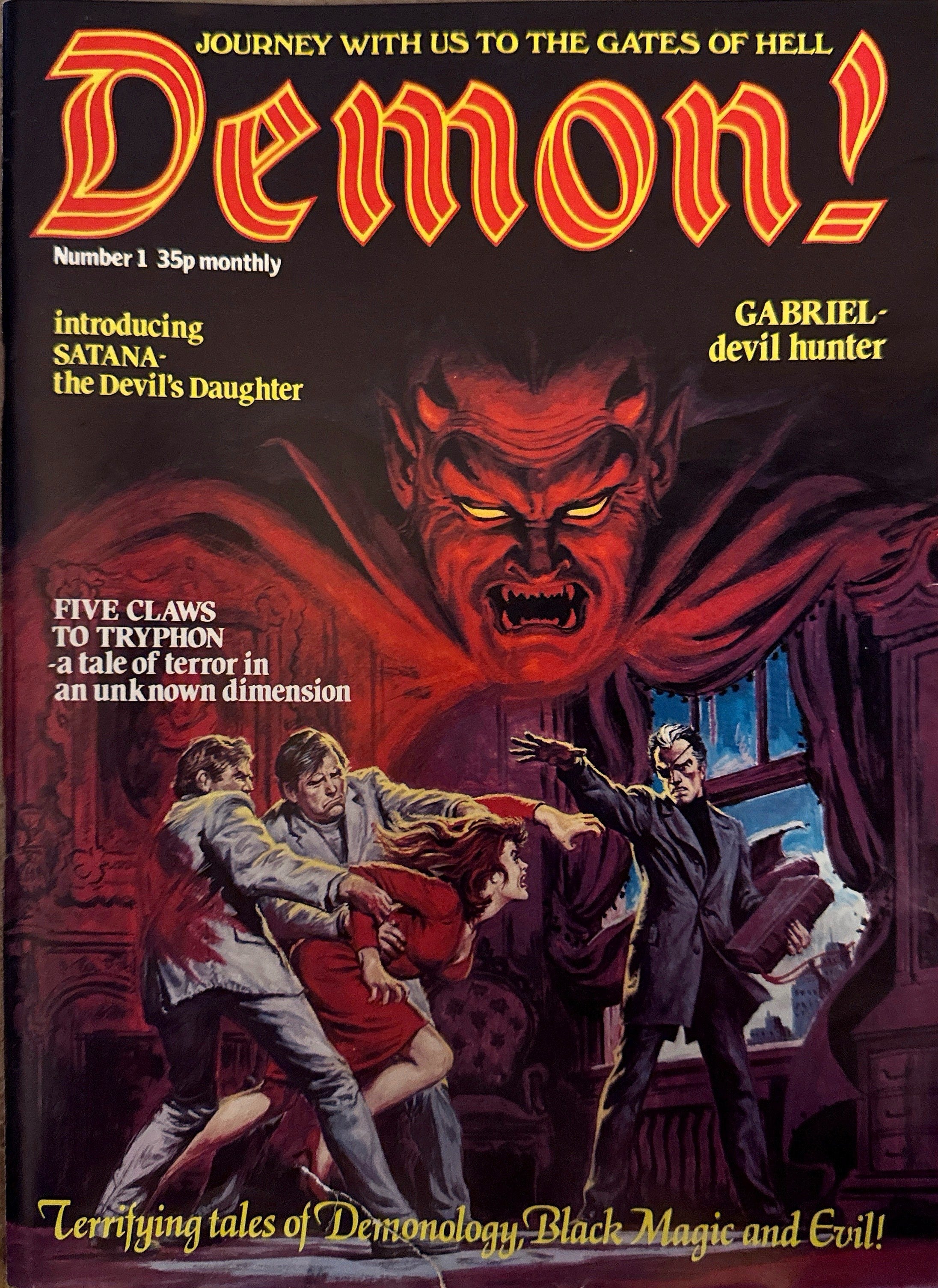 Demon! – No. 1 (UK Horror Magazine, 1970s)
