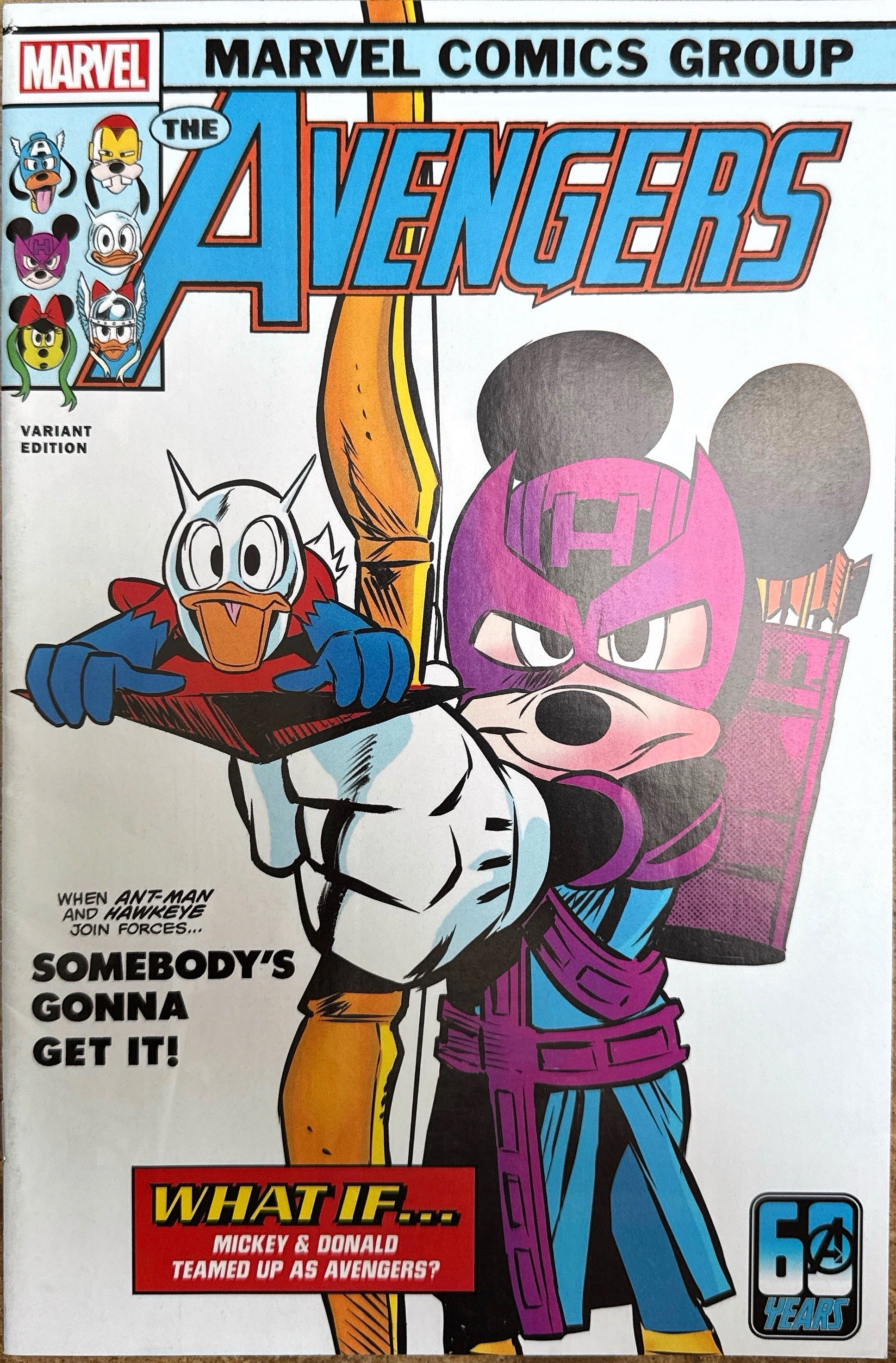 The Amazing Spider‑Man #57 — Disney 60 Years Variant (Marvel, 2024)