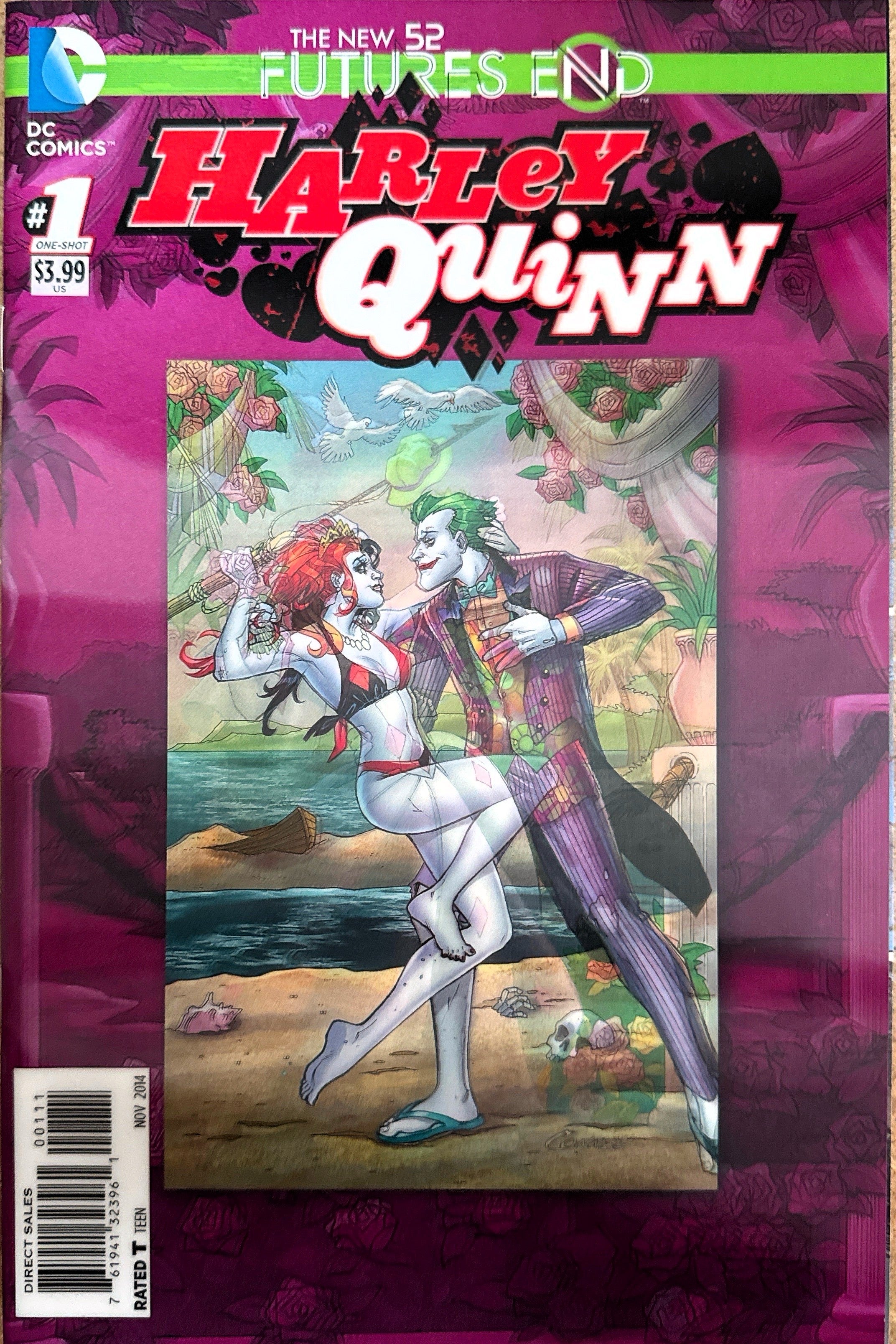Harley Quinn: Futures End #1 (One‑Shot, 3D Cover) – DC Comics (2014)
