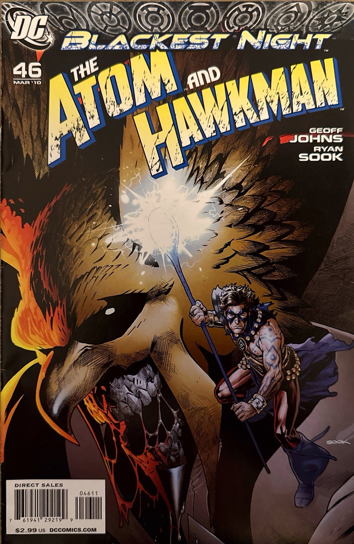 Blackest Night: The Atom & Hawkman #46 (DC Comics, 2010)