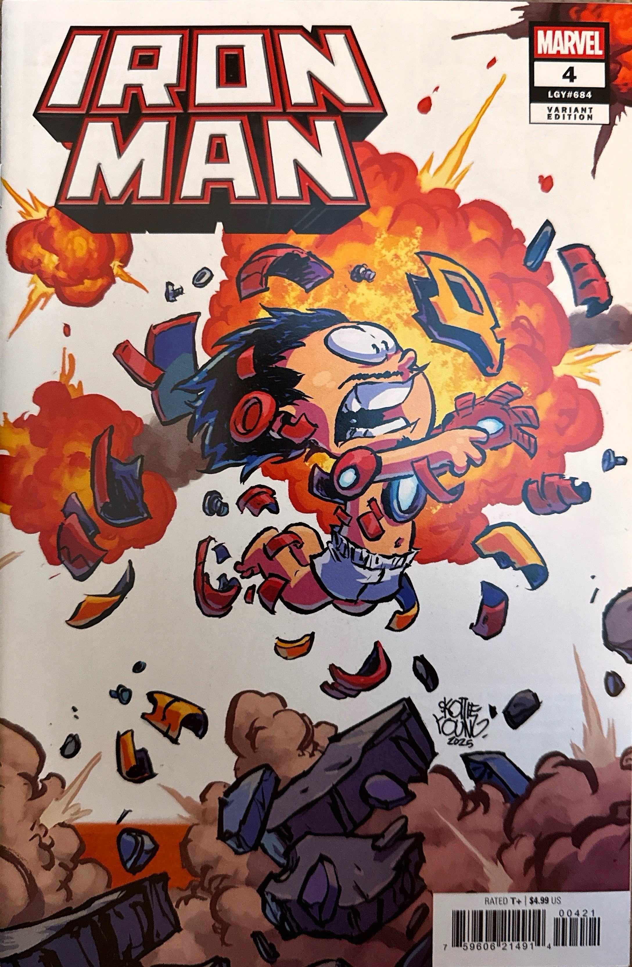 Iron Man #4 — Skottie Young Variant (2021)