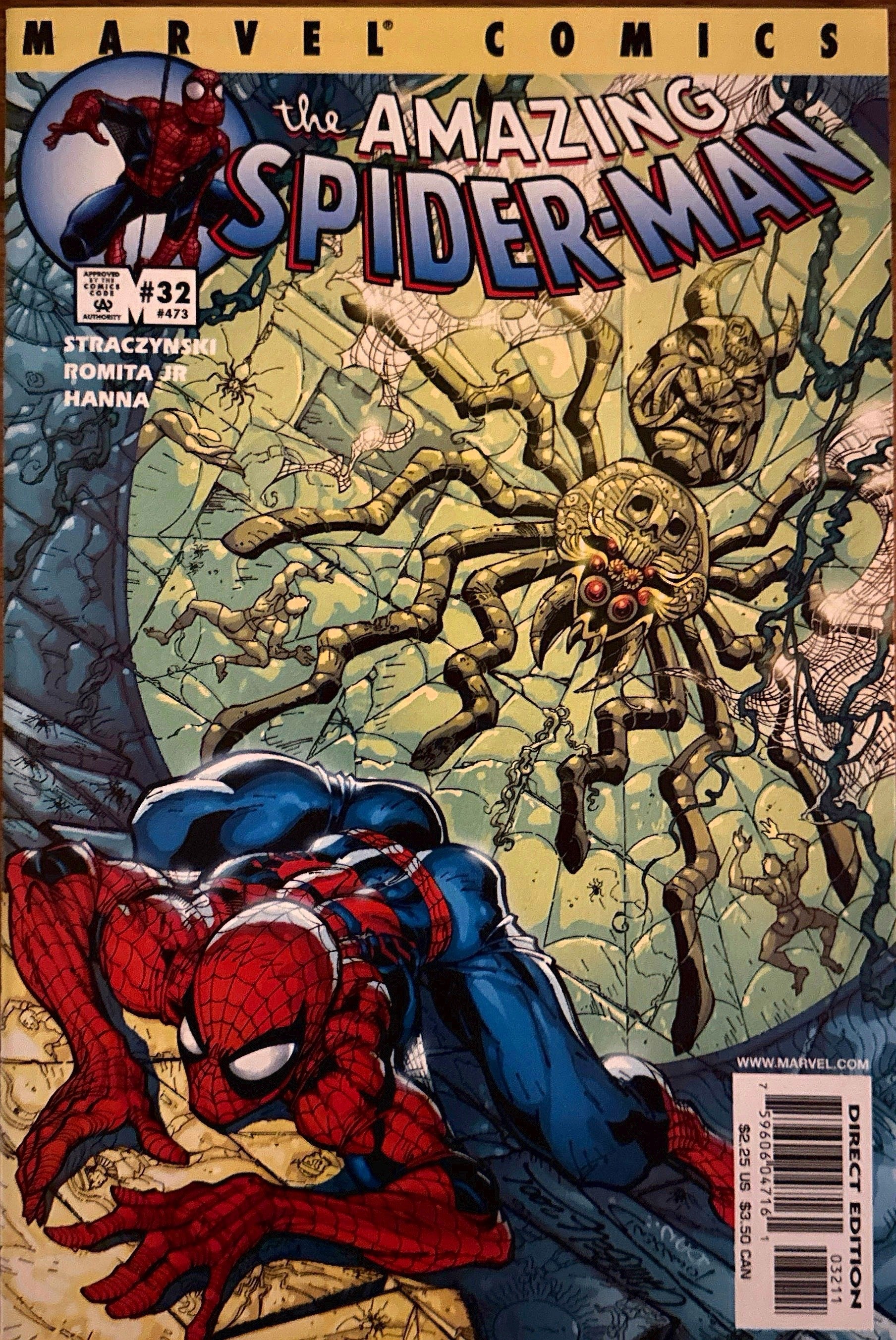 The Amazing Spider‑Man  Vol 2 #32 (LGY #473)