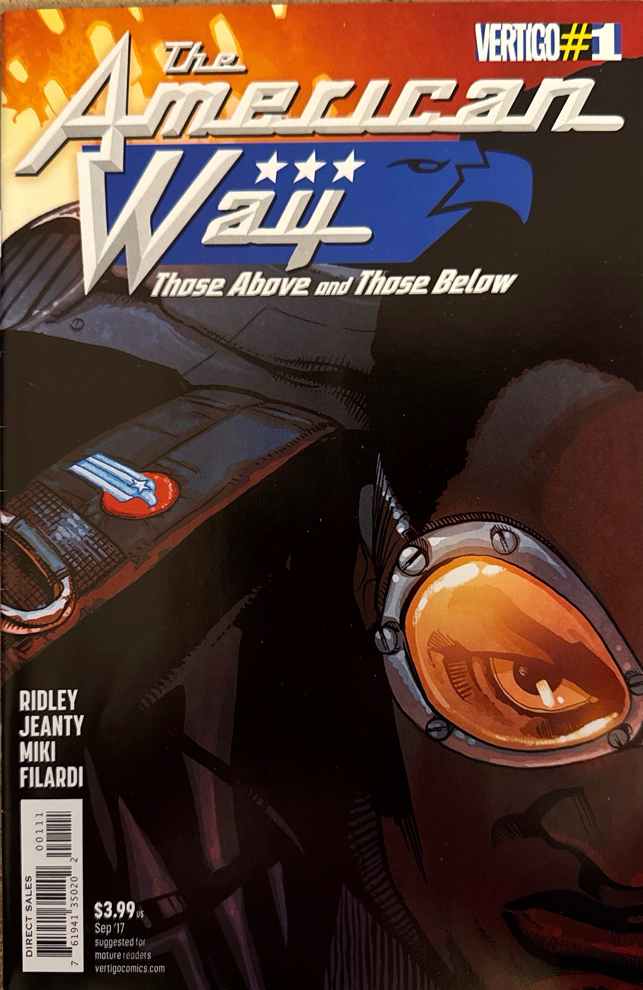 The American Way: Those Above and Those Below #1 (Vertigo, 2017)