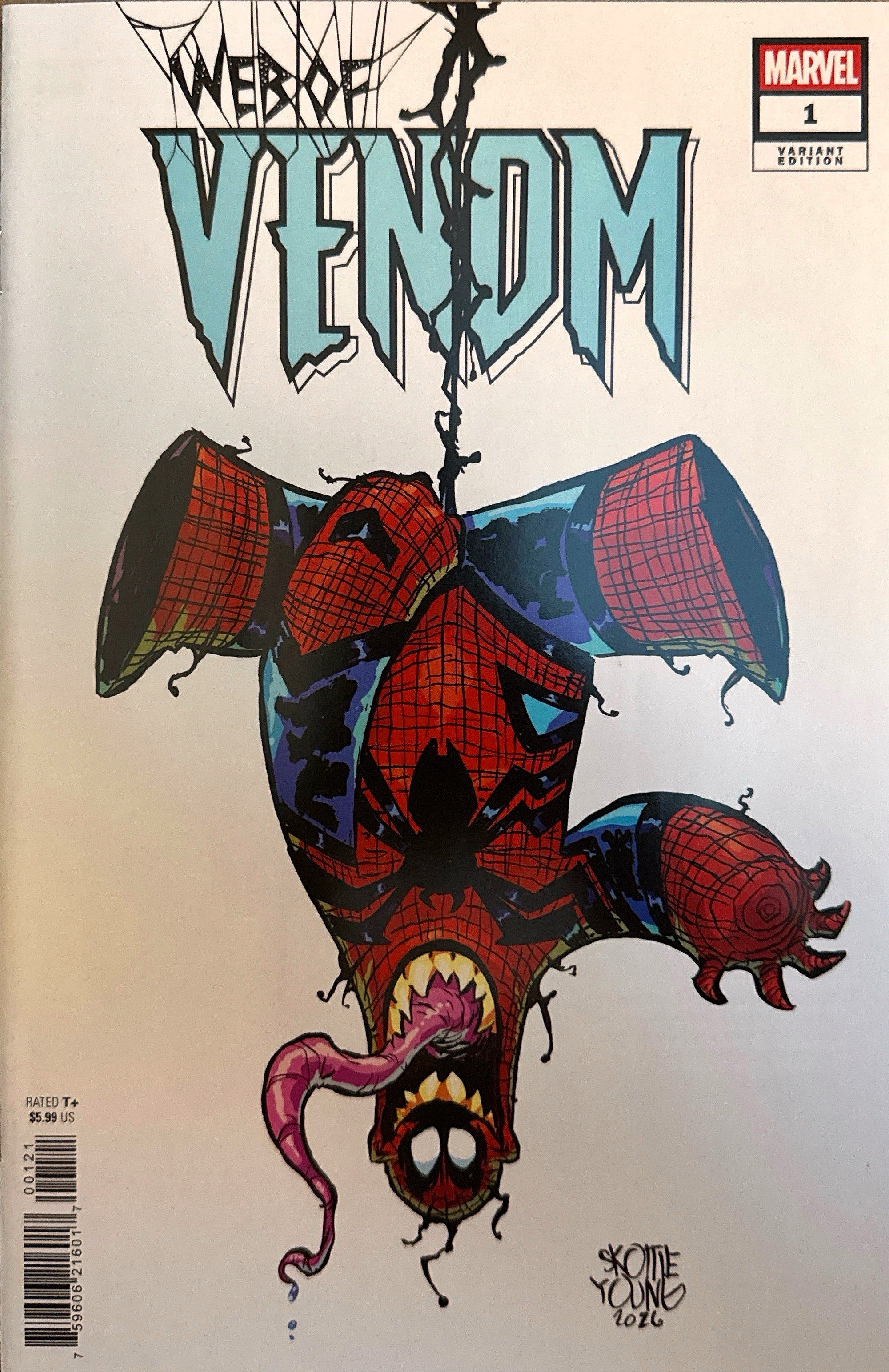 Web of Venom #1 — Skottie Young Variant (2026)