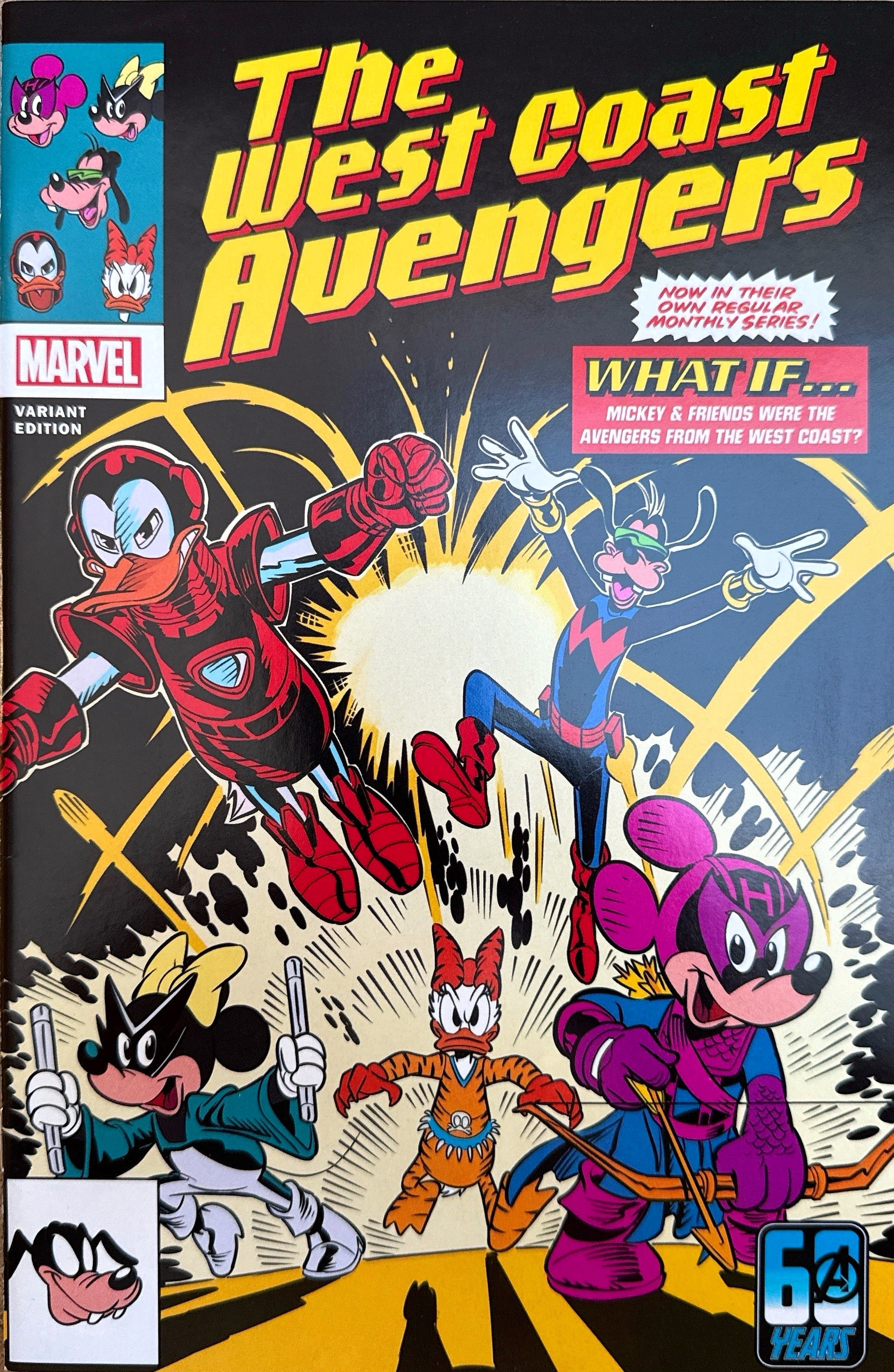 The Amazing Spider‑Man #47 — Disney 60 Years Variant (Marvel, 2024)