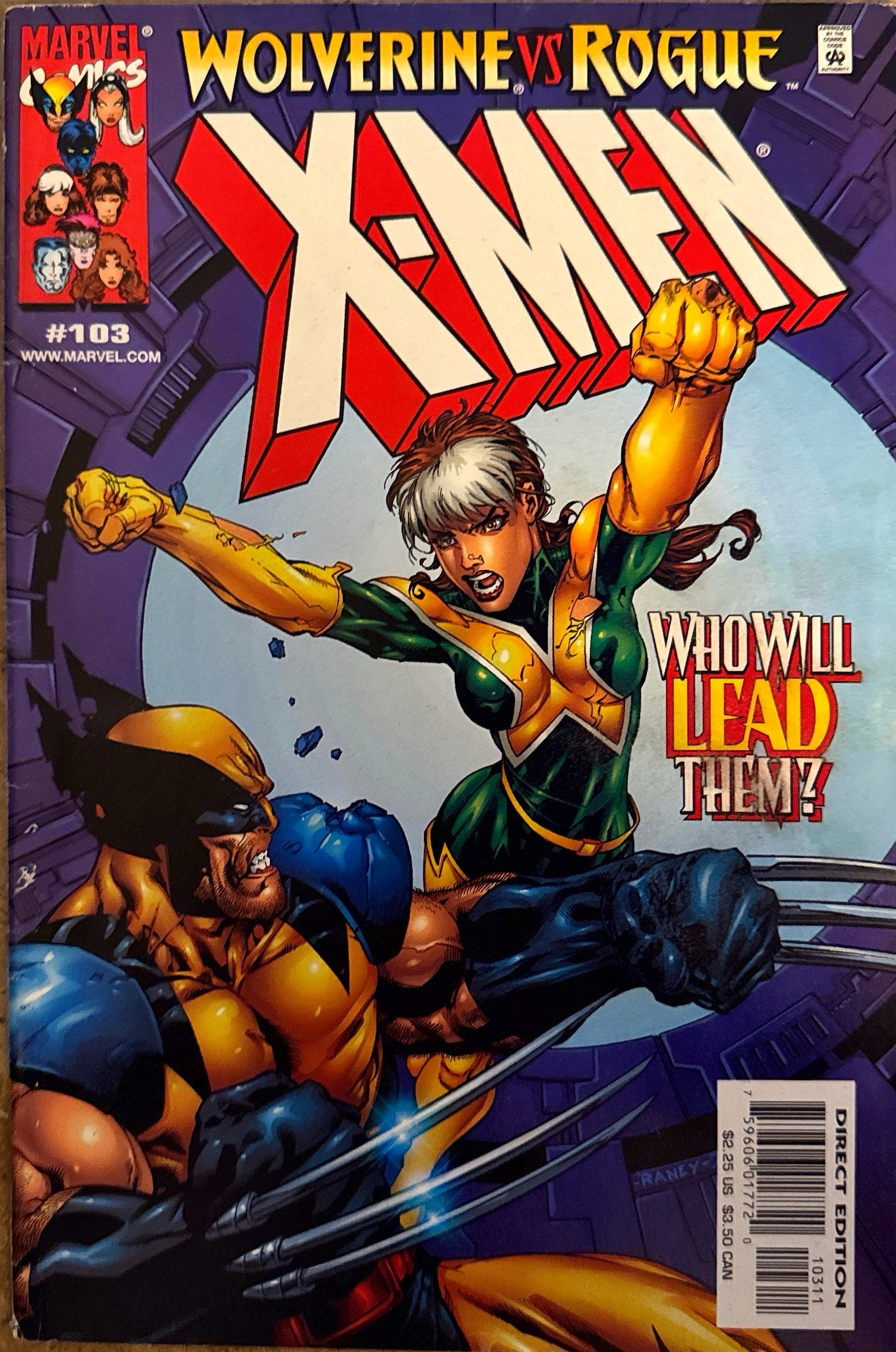 X‑Men #103 — Wolverine vs Rogue (Marvel, 2000)