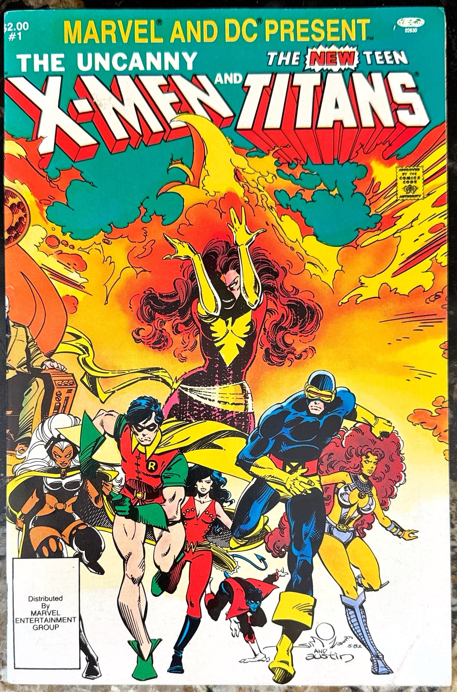 Marvel & DC Present: The Uncanny X‑Men and The New Teen Titans #1 (1982)